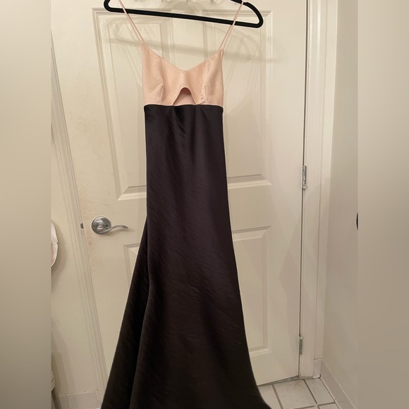 house of harlow 1960 silk dress House of Harlow 1960 Blue One Shoulder Pleated Dress Satin M CutOut NWT